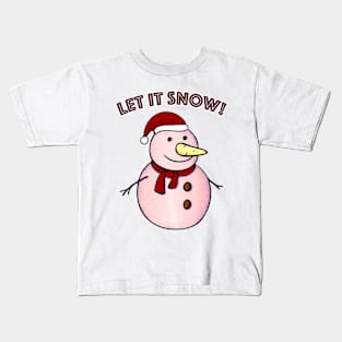 Snowman Kids T-Shirt